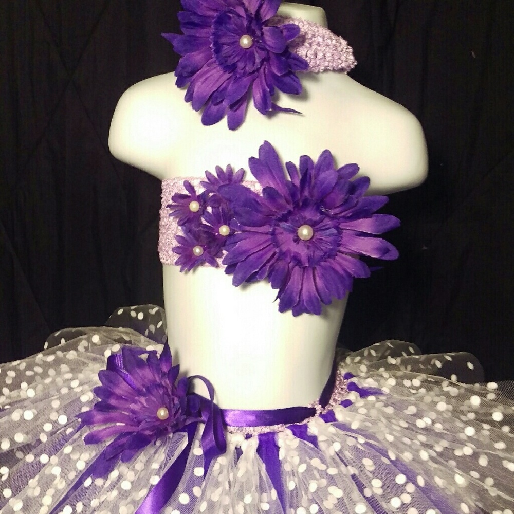 Toddler tutu skirt set